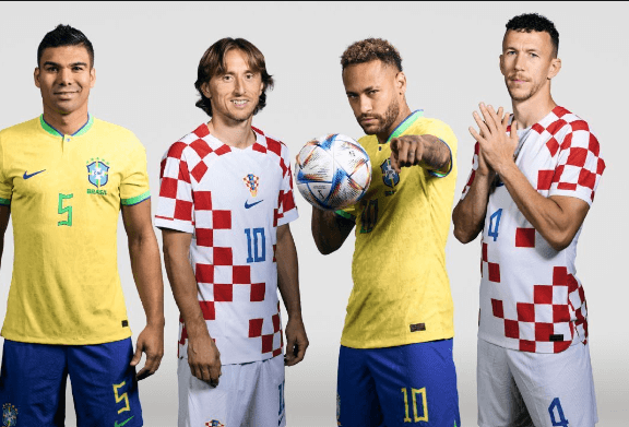 Brazi Vs Croatia ফুটবল উন্মাদনা