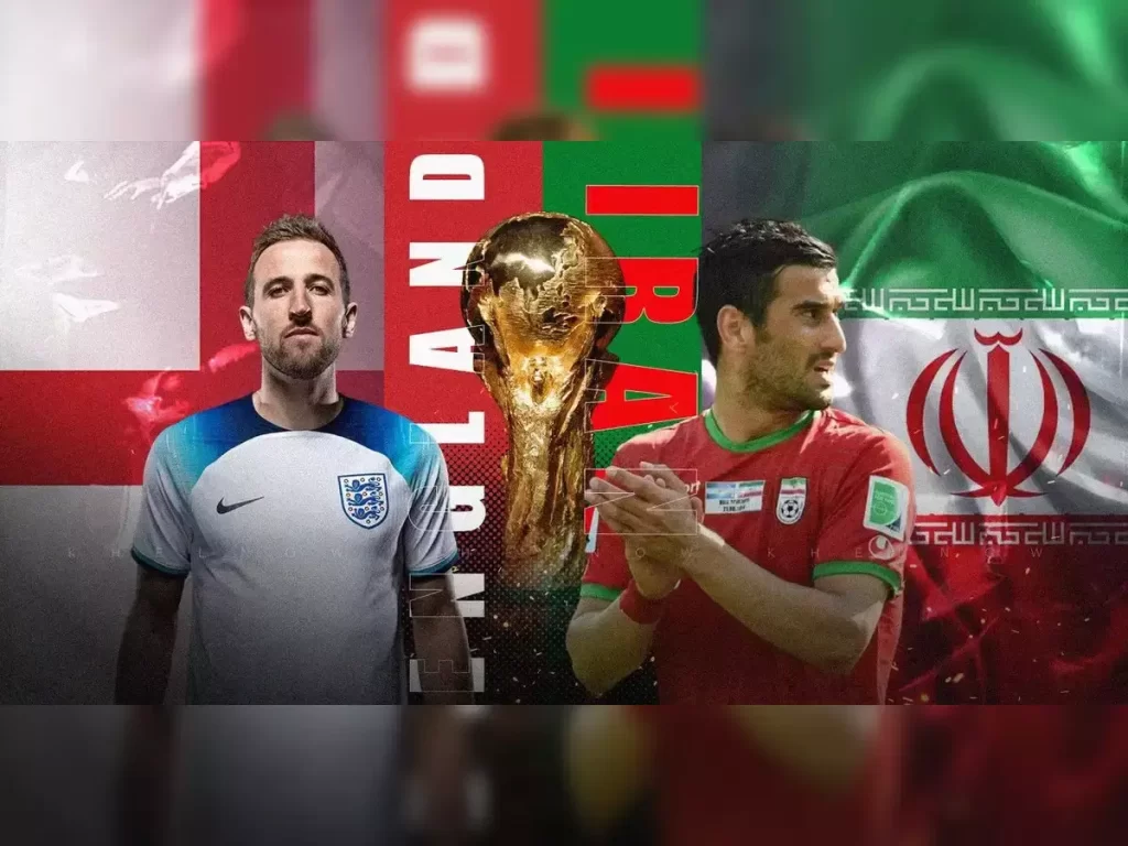 England vs Iran ফুটবল ফ্রেন্ডলি কেন্দ্রের মঞ্চে নেয়